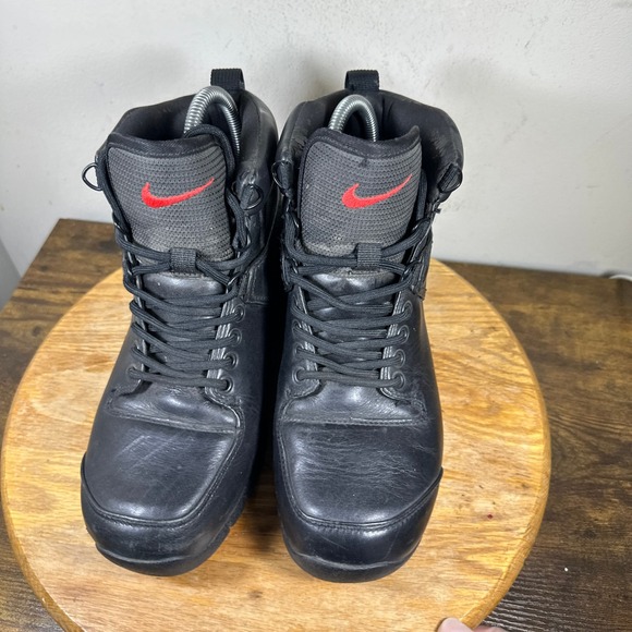 Nike Shox Neo Mens Black Leather Waterproof Hiking Boots Size 7 308659-016 main image 8